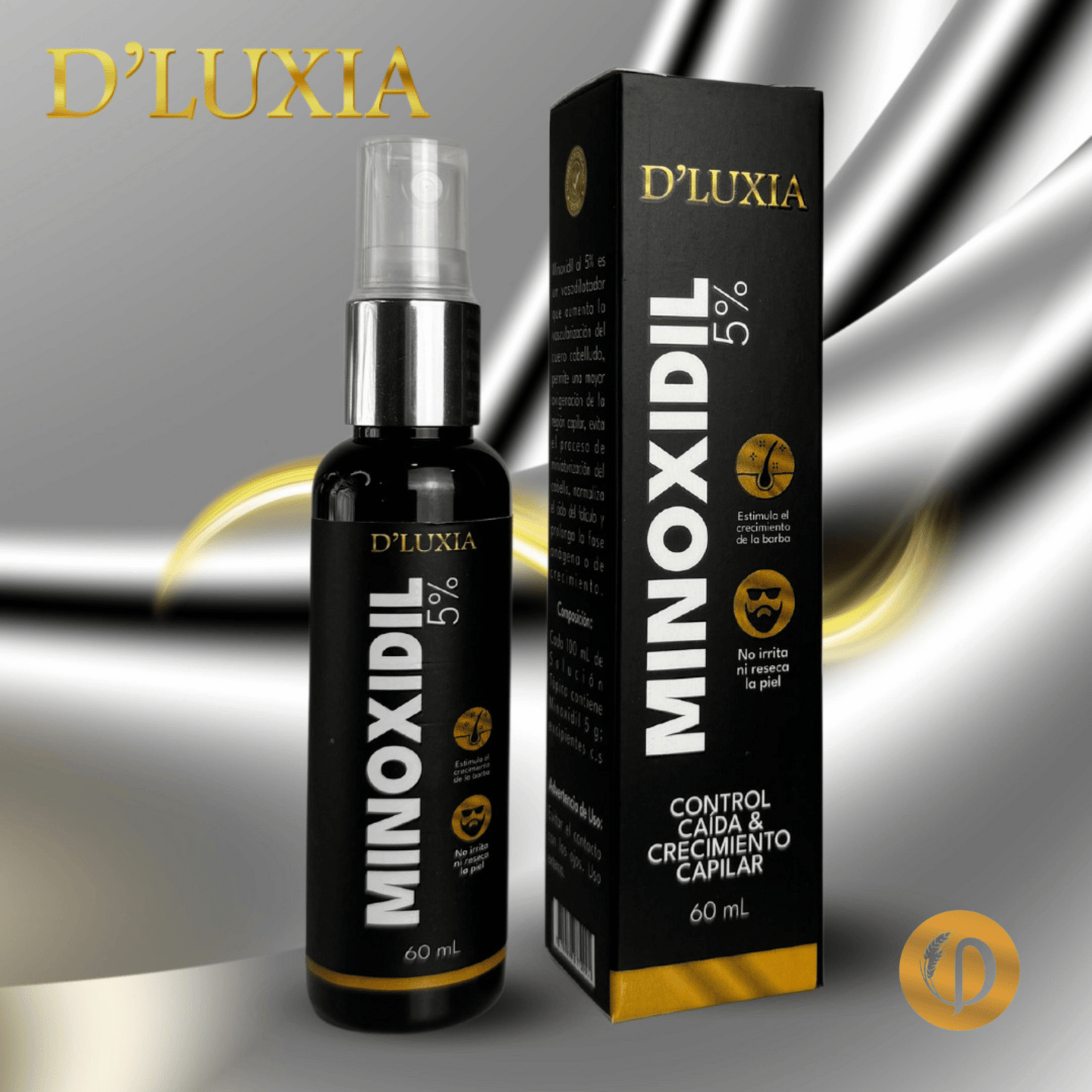 Minoxidil 60ml D´LUXIA
