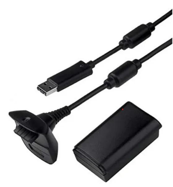 Carga Y Juega Para Control Xbox 360