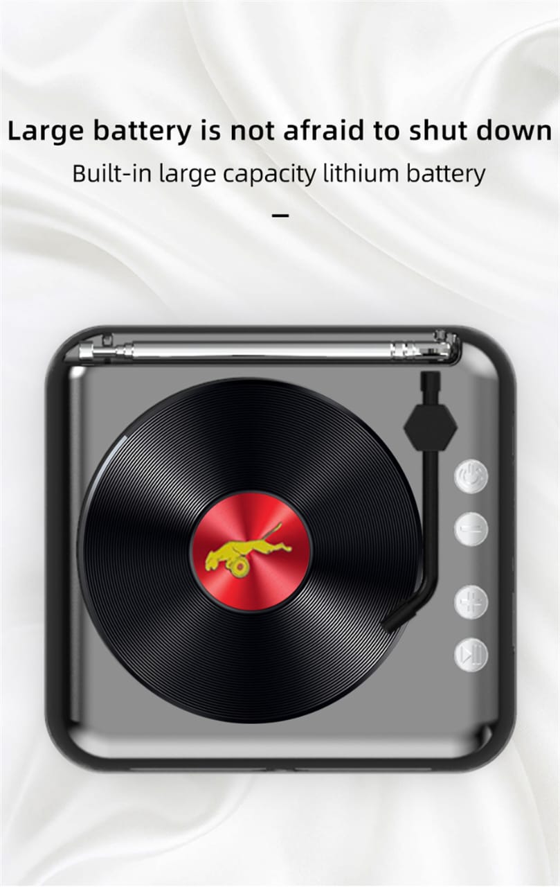 Altavoz Portatil De Musica Con Bluetooth