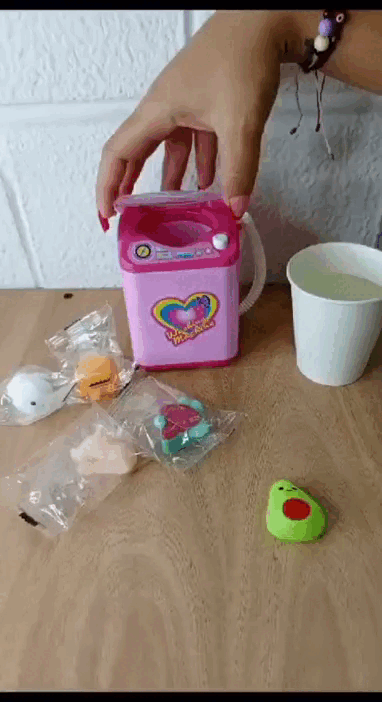 Mini Lavadora Mochi Yogo Squishy